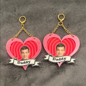 Nathan Fielder Daddy Earrings